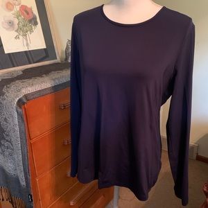 Lands’ End Long-Sleeved Shirt: Large